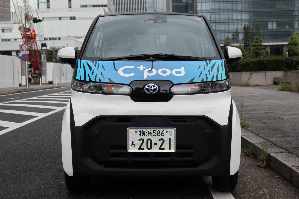 トヨタの超小型EV「シーポッド」