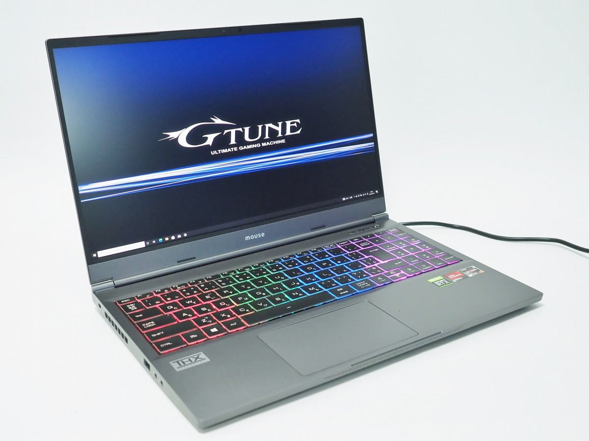 高速パネルのRyzenマシン! 店舗先行ゲーミングノートPC「G-Tune E5