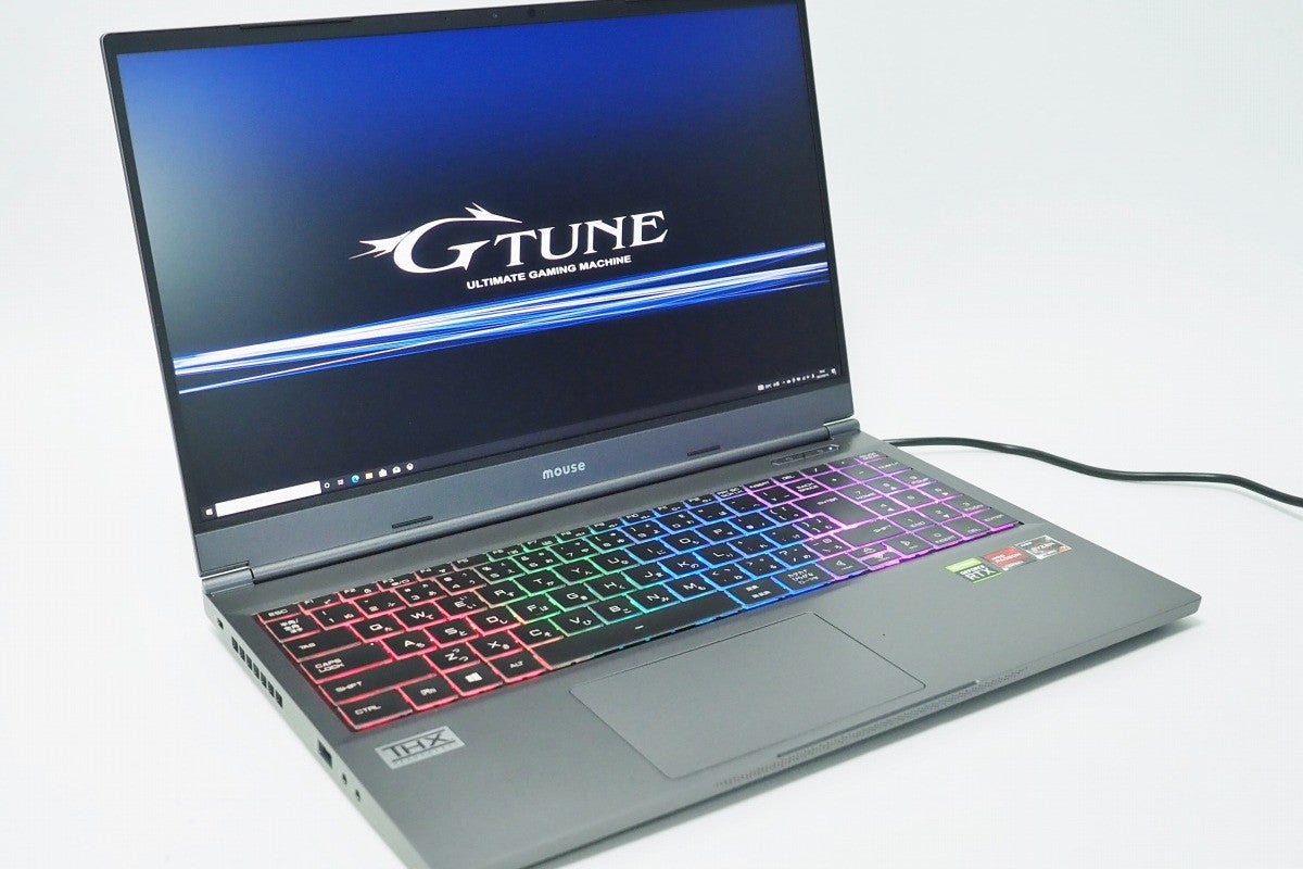 高速パネルのRyzenマシン！ 店舗先行ゲーミングノートPC「G-Tune E5-165-R7」に注目