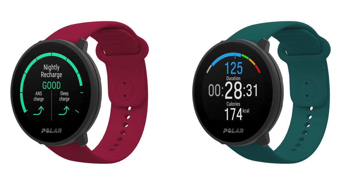 ポラール、フィットネスウォッチ「Polar Unite」に新色レッドと