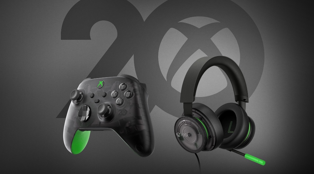 Xboxワイヤレスコントローラーに「Xbox 20周年スペシャルエディション Xboxワイヤレスコントローラーに「Xbox 20周年スペシャルエディション