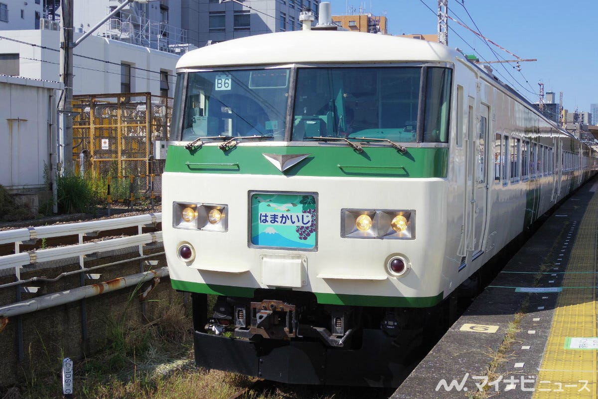 JR東日本185系を展示、両国駅「ちばトレインフェスティバル」2日目 マイナビニュース
