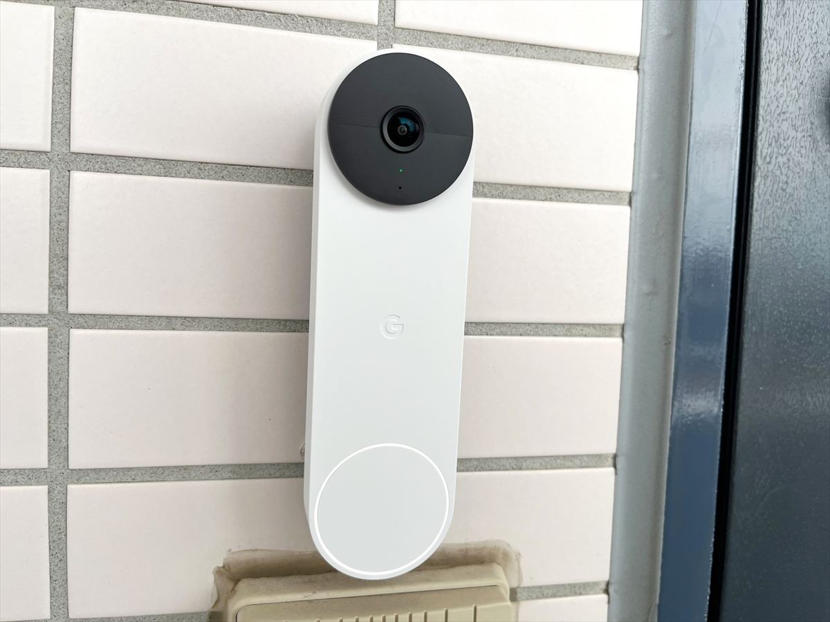 グーグルネストドアベルGoogle Nest Doorbell - DVDレコーダー