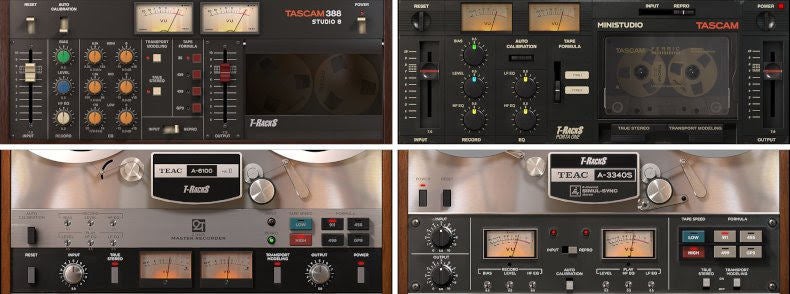 伊IK Multimedia、プラグイン集「T-RackS TASCAM Tape Collection」を