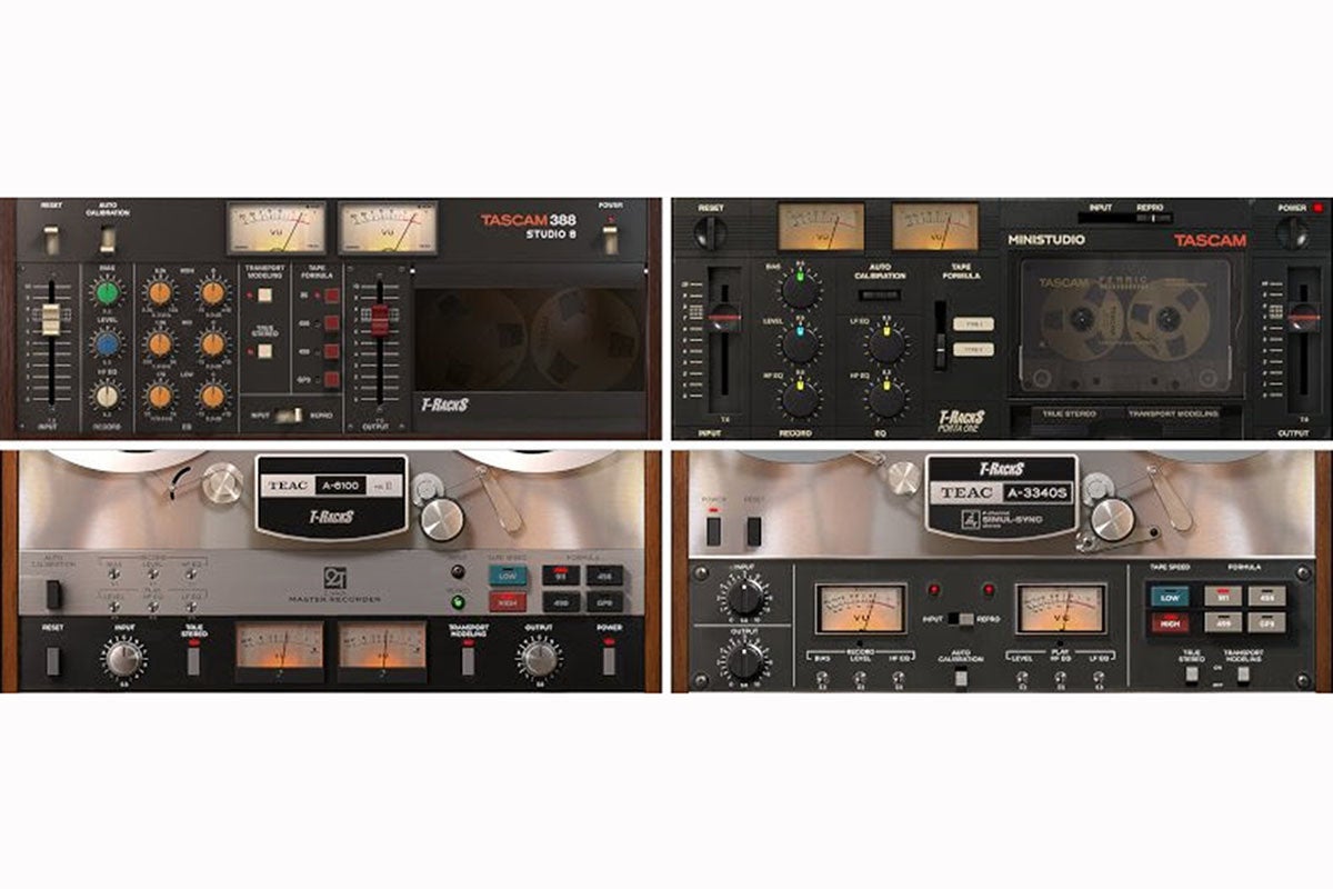 伊IK Multimedia、プラグイン集「T-RackS TASCAM Tape Collection