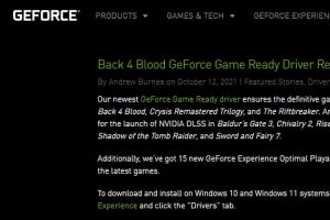 NVIDIA、大きくバージョンナンバーが進んだ「GeForce Game Ready Driver 496.13」