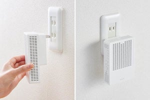 “離れ家”でも安定した通信ができるWi-Fi中継器　エレコム