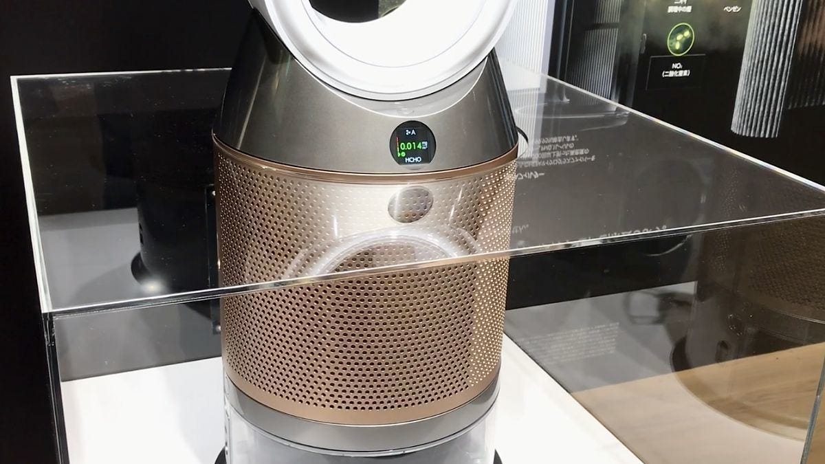 ダイソンの新しい加湿空気清浄機「Dyson Purifier」はホルムアルデヒド