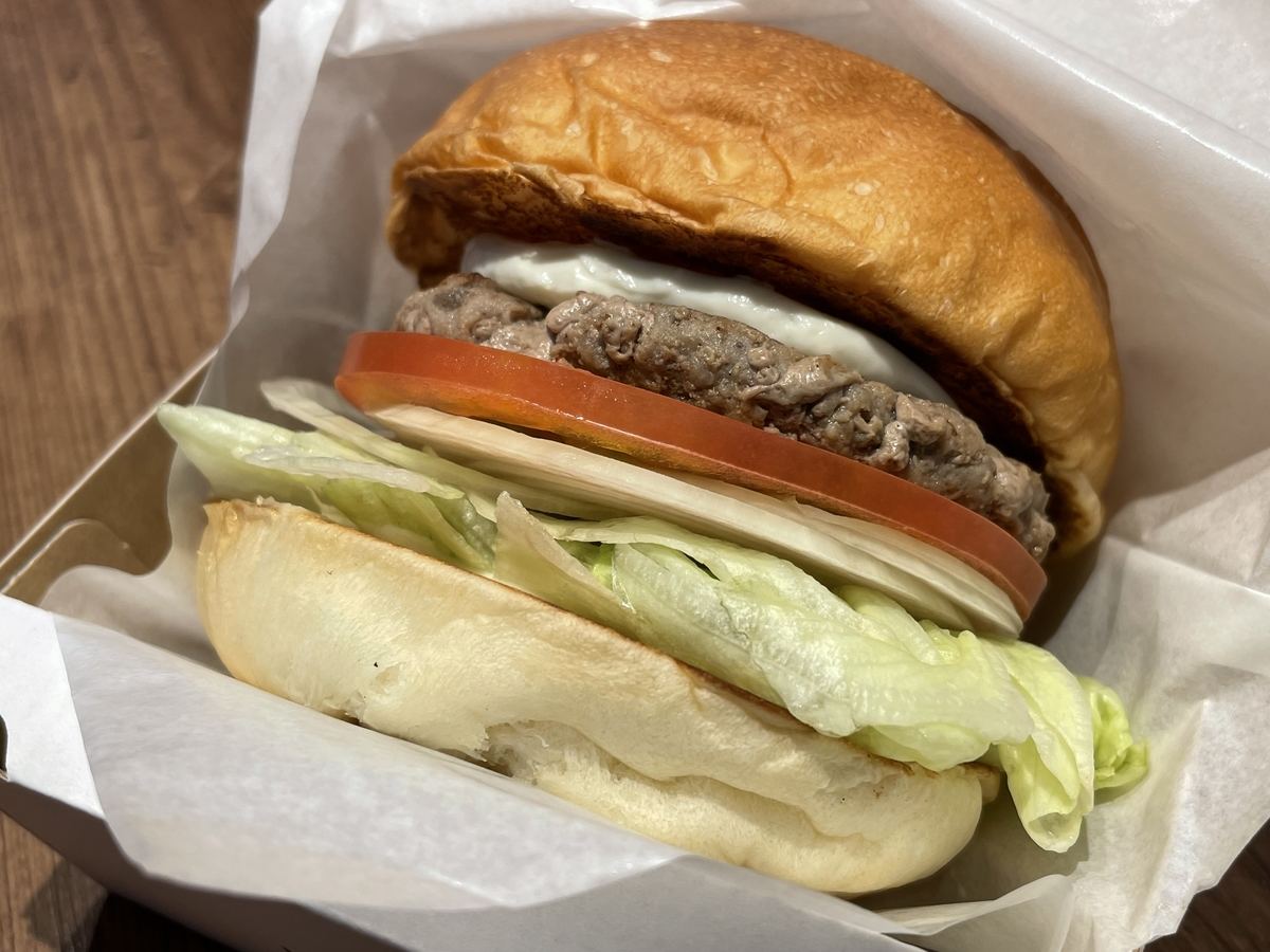 「クリームチーズバーガー」(390円)