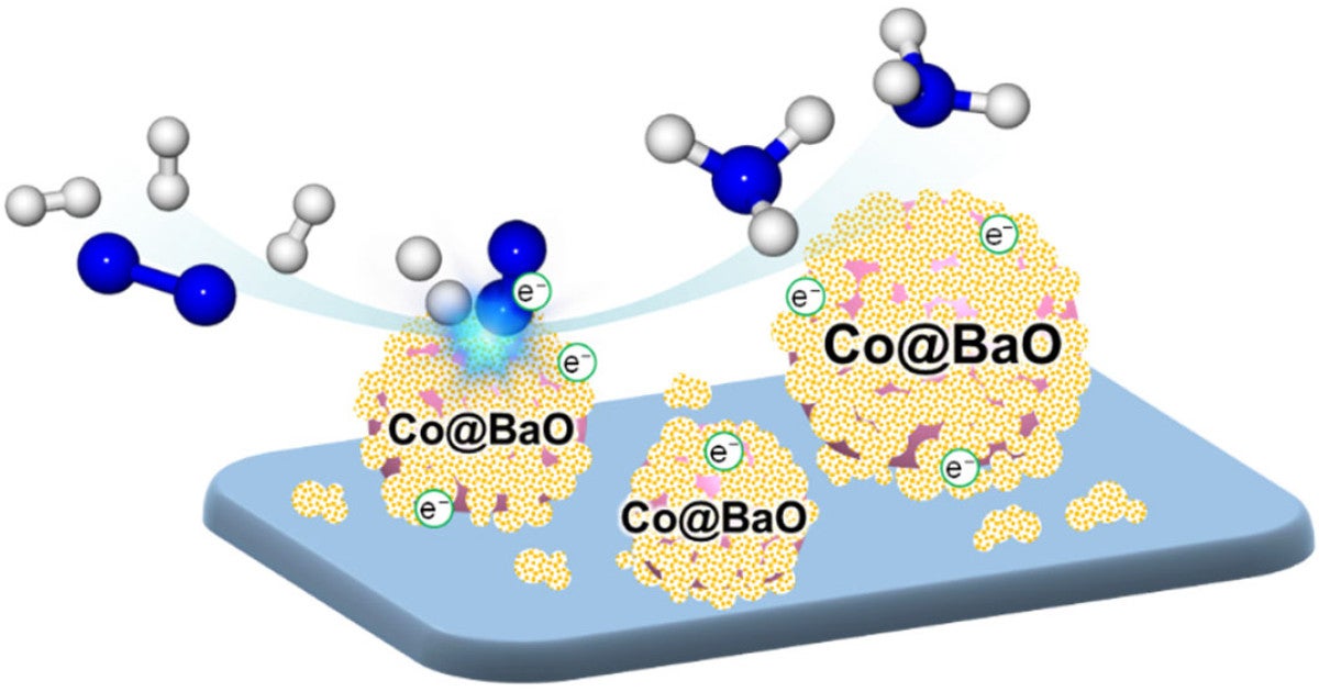 名大 ルテニウムなしでも温和な条件下で高アンモニア合成活性を示す触媒を開発 Tech