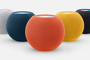 HomePod miniに新色オレンジ、イエロー、ブルー。11月発売