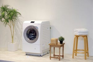 パナソニックの新しいドラム式洗濯乾燥機、液体洗剤・柔軟剤・おしゃれ着洗剤のトリプル自動投入！