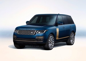 限定5台! レンジローバーにブルー×ゴールドの特別仕様車「RANGE ROVER SV GOLDEN EDITION」登場