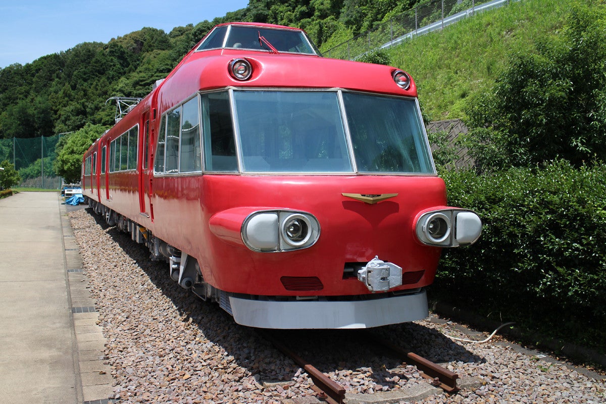 名鉄 パノラマカー サボ 系統板 蘇水湖号-