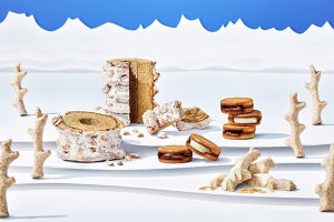 北海道牛乳の生チョコサンドクッキー「スノーサンド」を冬季限定発売