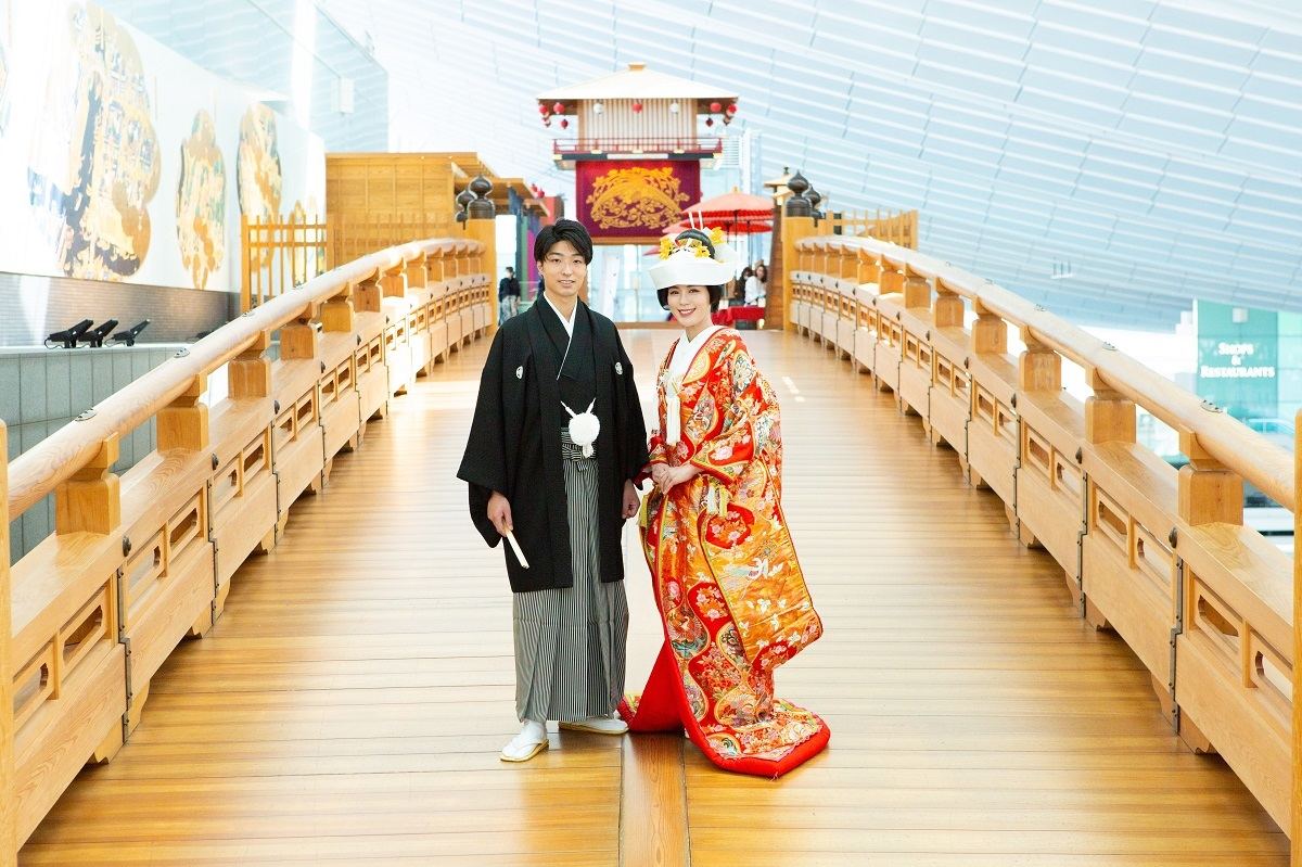 羽田空港第3ターミナルの江戸舞台での結婚式を開催 11月2日から募集がスタート マイナビニュース