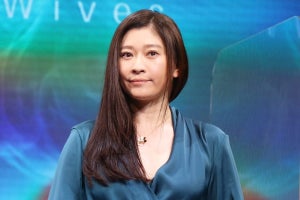 篠原涼子、離婚後初の公の場　『金魚妻』不倫妻役は「体当たりで挑んだ」
