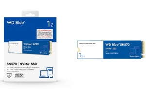 ウエスタンデジタル、Adobe CCが1カ月分付属するM.2 NVMe SSD「WD Blue SN570」