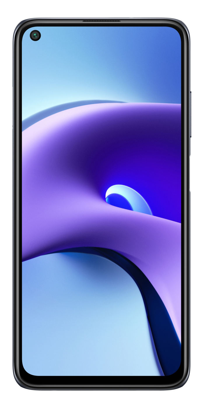 Redmi Note 9T ナイトフォールブラック（正面）