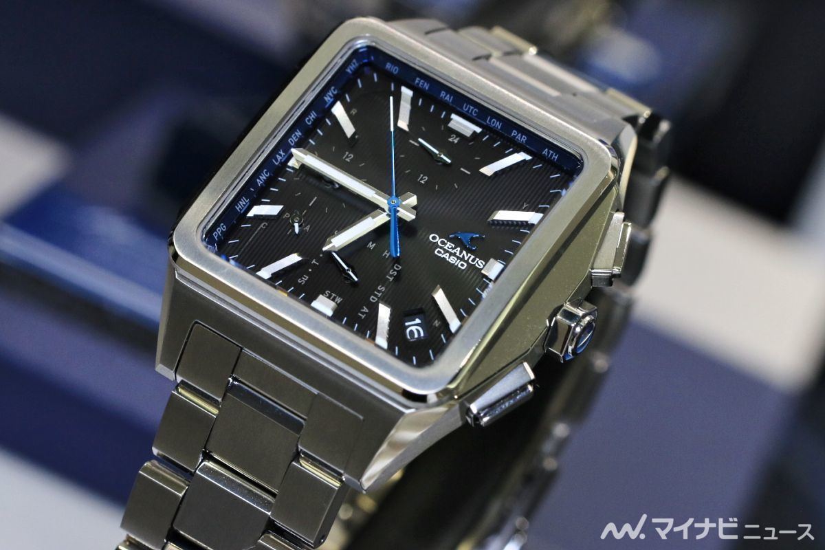 カシオ2021年11月発売の時計新製品を実機写真で！ OCEANUS編 | マイ ...