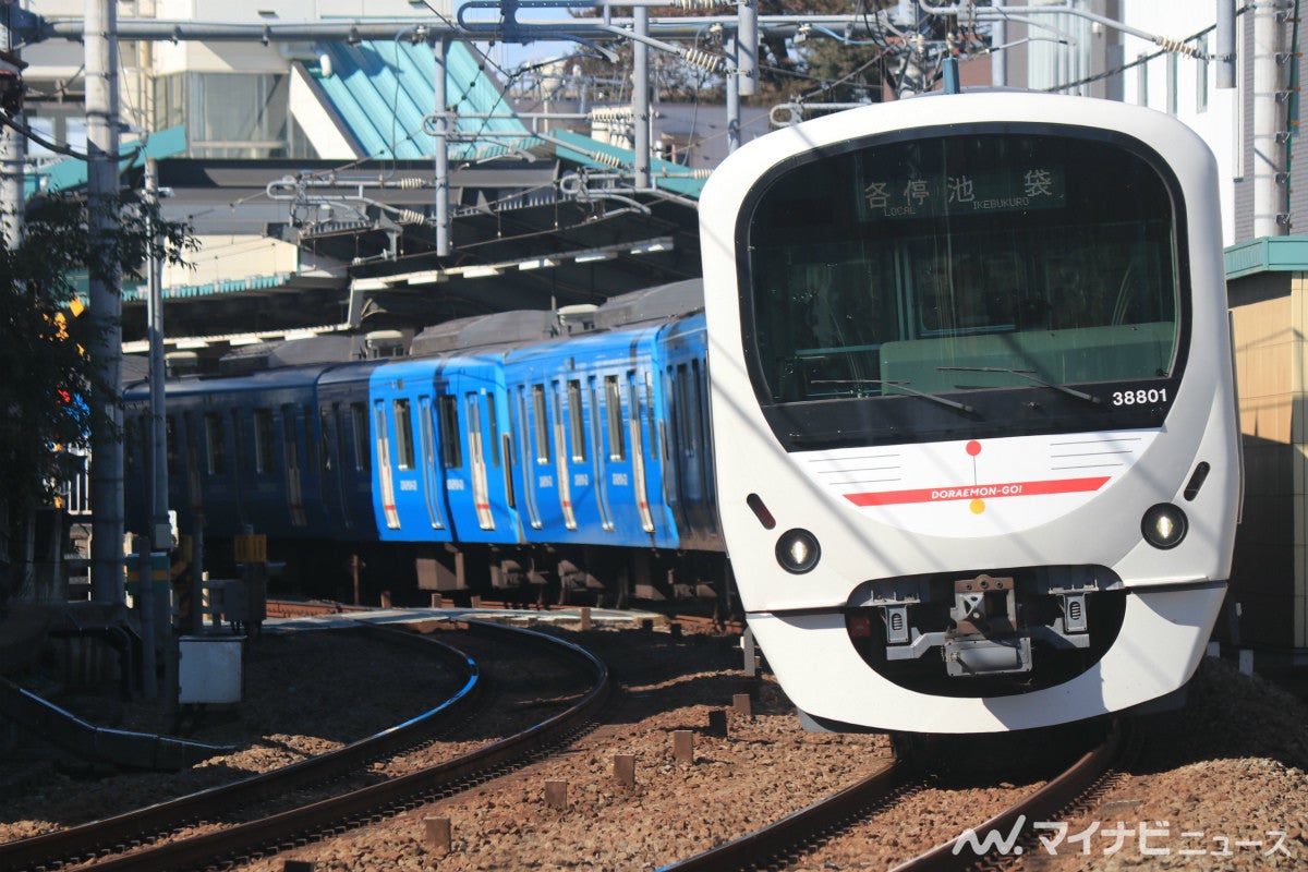 西武鉄道 Doraemon Go 期間限定で池袋線 西武秩父線など運行 マイナビニュース