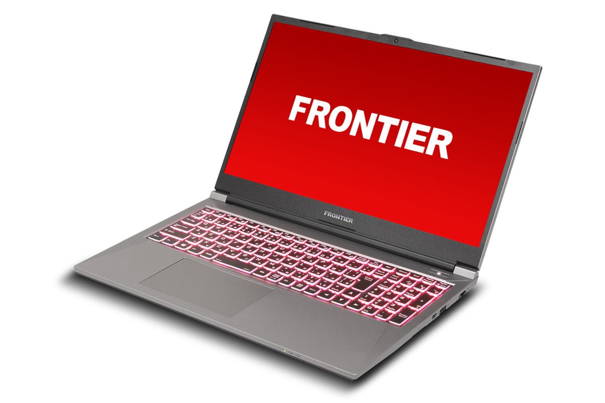 FRONTIER、GeForce GTX 1650搭載の15.6型ゲーミングノートPC