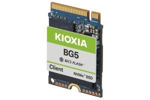 キオクシア、PCIe 4.0対応の小型デバイス向けM.2 NVMe SSD