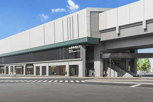 西鉄天神大牟田線「雑餉隈新駅(仮称)」デザイン公開、駅名公募実施