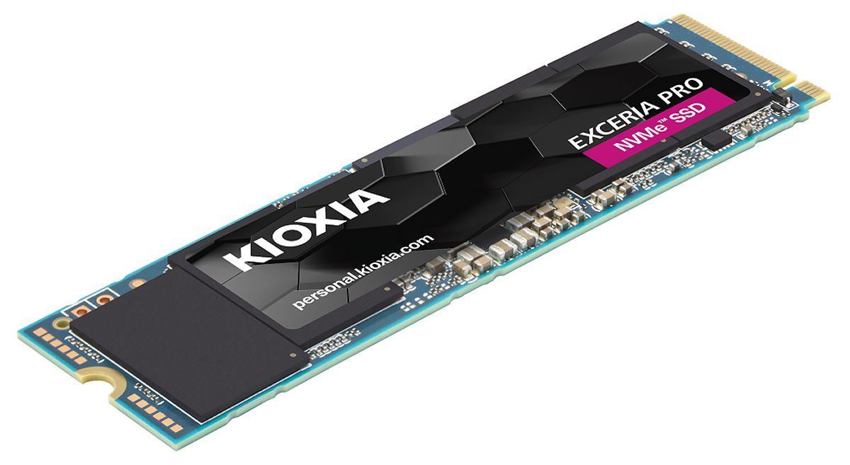 キオクシア、ゲーミング向けにリード最大7,300MB/秒のM.2 NVMe SSD