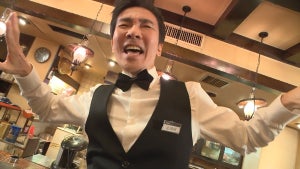 郷ひろみ、喫茶店の神店長役 「GO!」の決めゼリフ＆爽やかすぎる笑顔