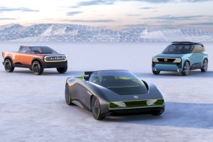 オープンカー、トラック、動くリビング? 日産が未来の電気自動車を発表!