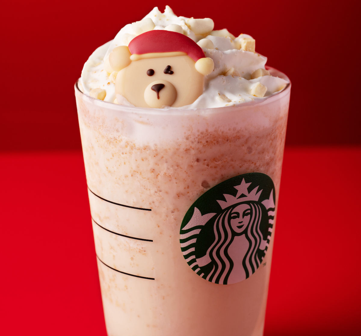 スタバのフラペチーノに「サンタ ベアリスタ」の特別