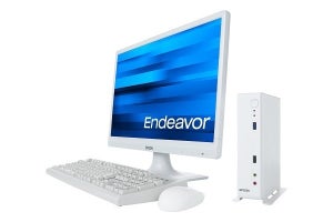 エプソン、コンパクトなオフィス向けデスクトップPC「Endeavor AT20」