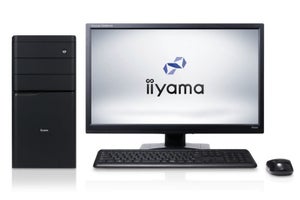 iiyama PC、短納期デスクトップPCのラインナップを拡充