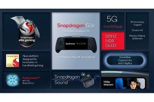クアルコム、初の5G対応ポータブルゲーム機向けSoC「Snapdragon G」