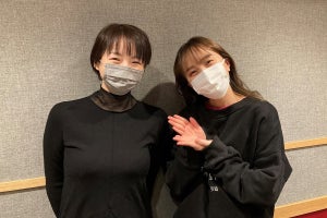 酒井若菜、百田夏菜子とラジオドラマで共演　初対面で緊張も4役演じる