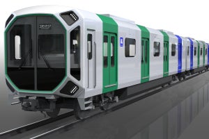 「大阪メトロ」中央線の新型車両400系「乗って楽しい」デザインに