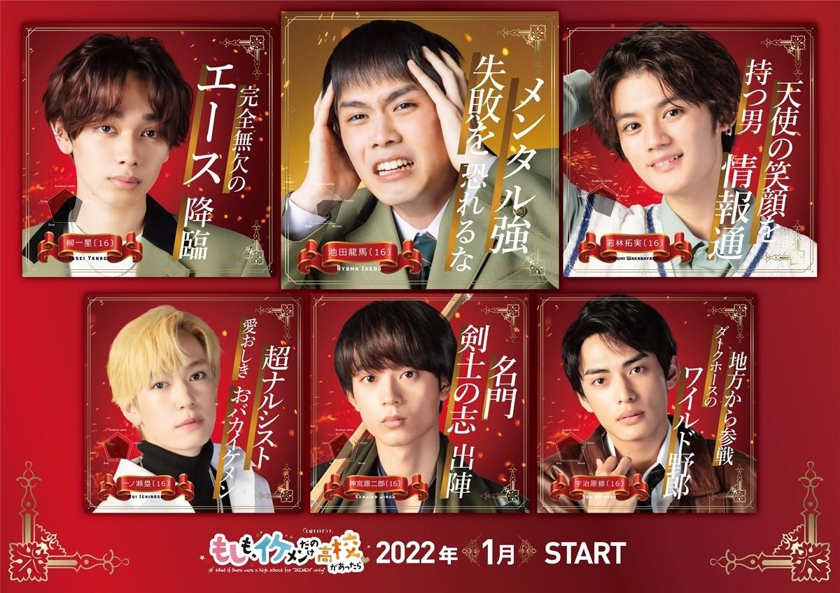 細田佳央太 秋元康作 イケメン学園もの でドラマ初主演 キャスト6人発表 マイナビニュース