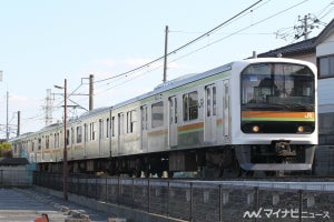 JR東日本209系3100番台、今年度中に運行終了 - 年明けに体験ツアー