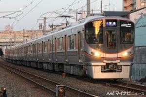JR西日本、大晦日は京阪神地区にて深夜3時頃まで臨時列車を運転へ