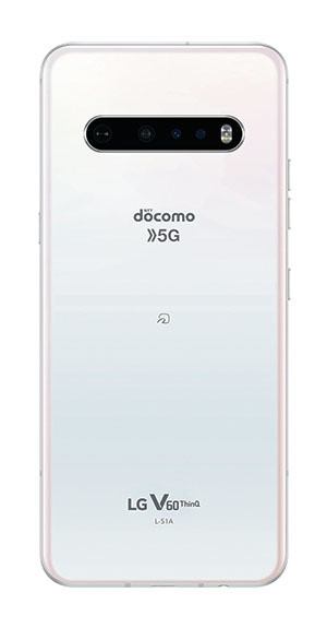 LG V60 ThinQ 5G L-51A クラッシーホワイト