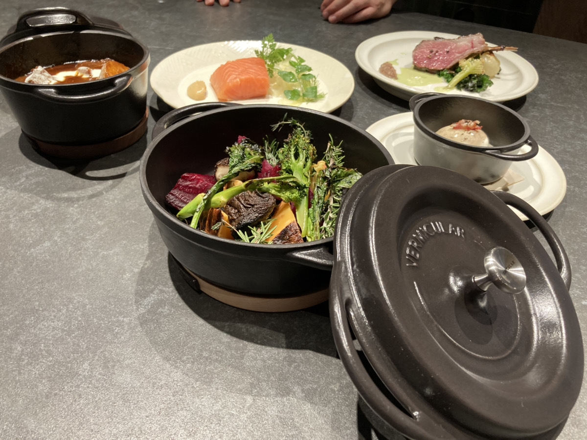 彩り、香り、素材本来の味が楽しめる料理