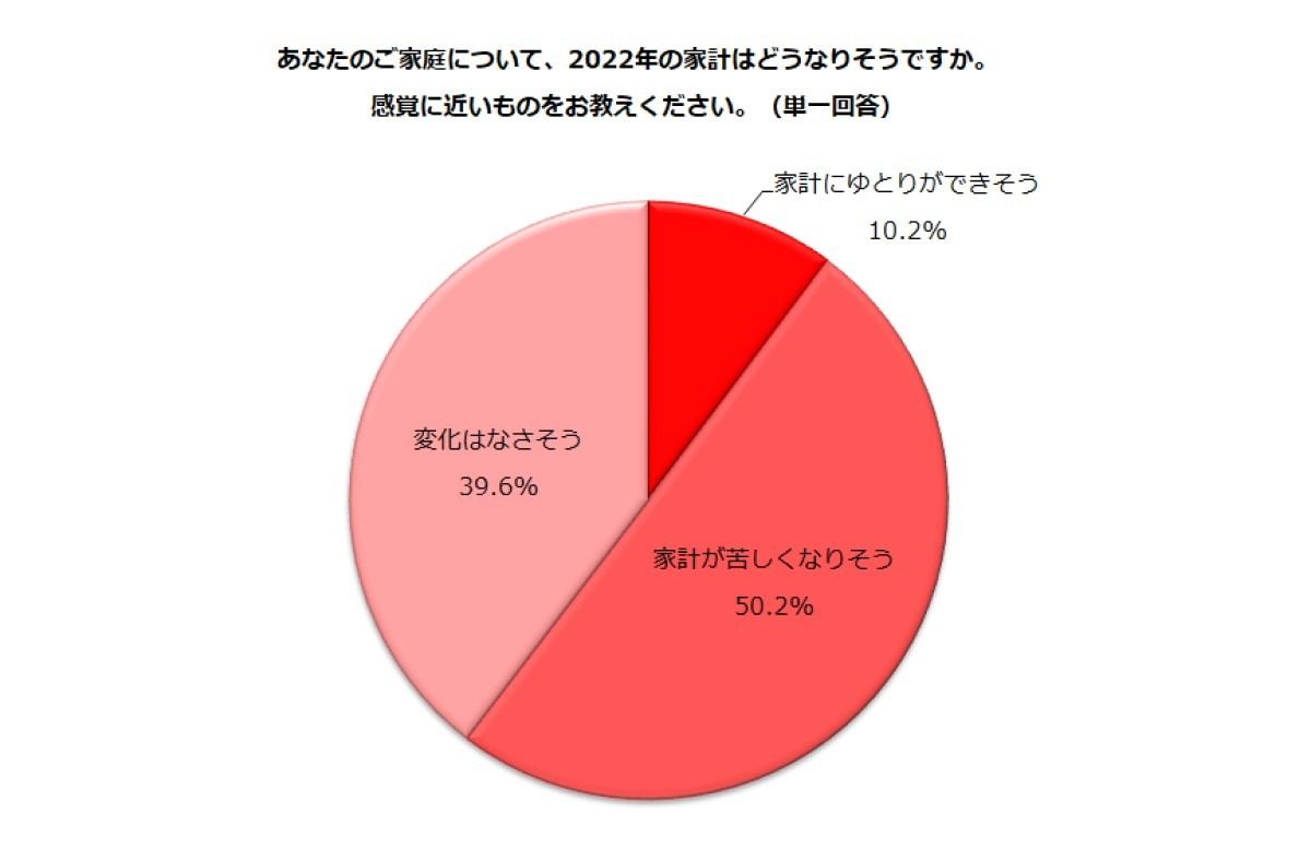 2022年の家計について