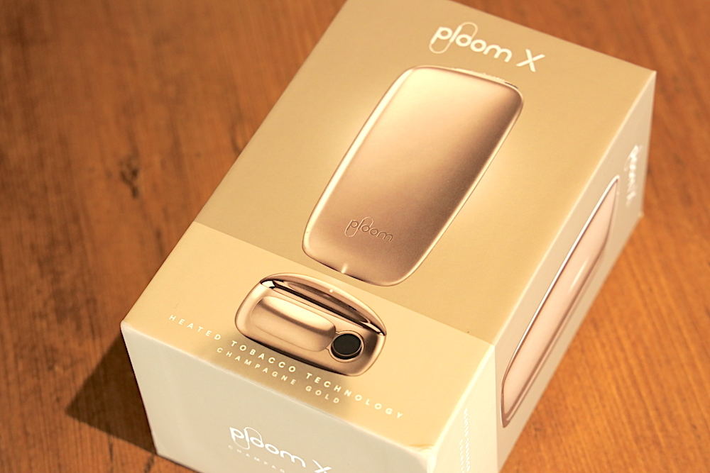 Ploom Xの限定色「シャンパンゴールド」