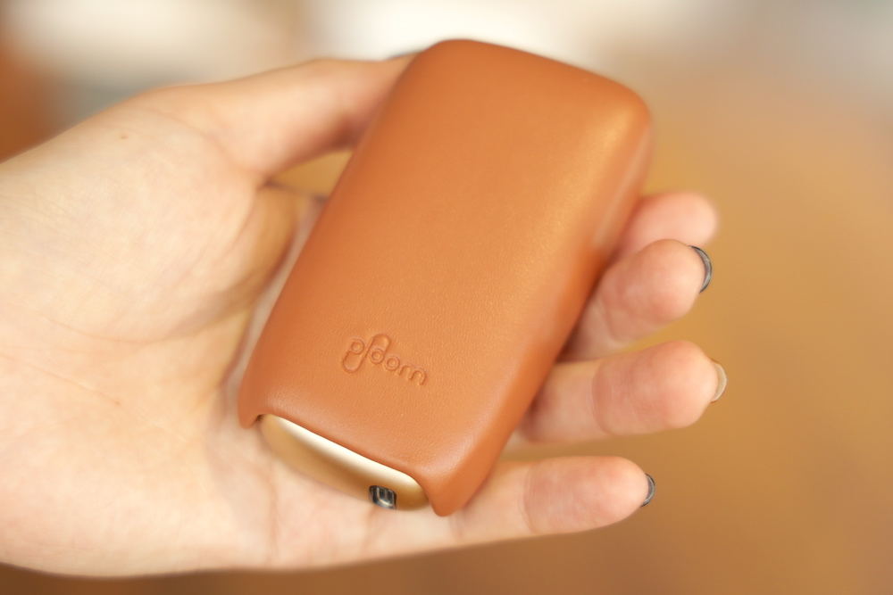 Ploom Xの公式アクセサリー「レザー・バックカバー」