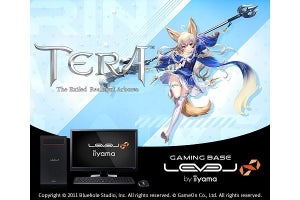 iiyama PC、ゲーム内アイテムが多数付属するMMORPG『TERA』推奨ゲーミングPC