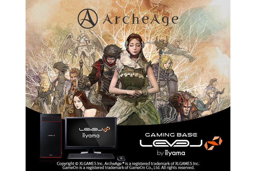 iiyama PC、MMORPG『ArcheAge』のアイテムが付属する推奨ゲーミングPC | マイナビニュース