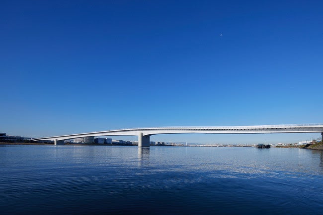 川崎市殿町と羽田空港をつなぐ橋「多摩川スカイブリッジ」が開通!