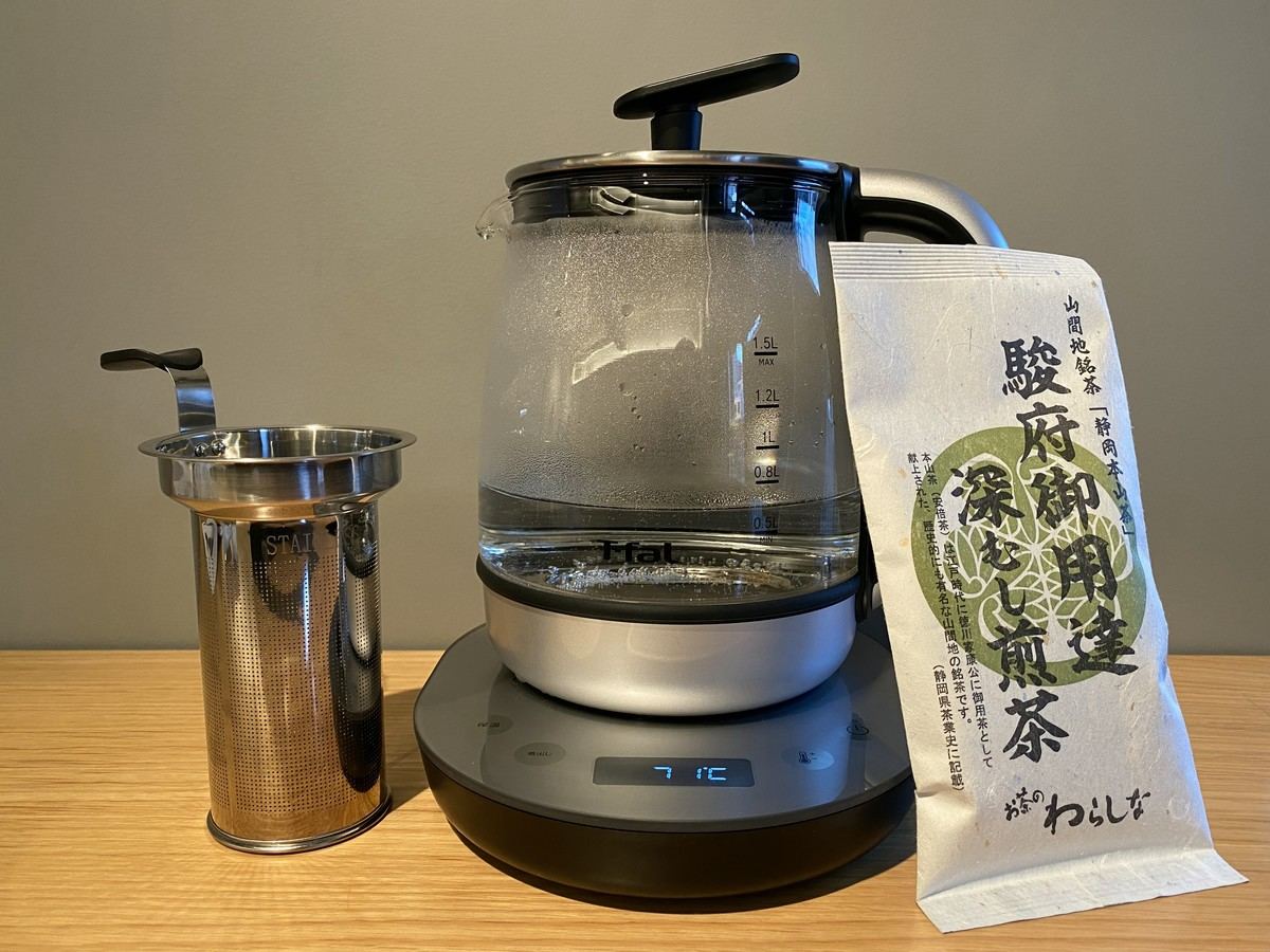 ティファールの“お茶専用電気ケトル”「テイエール」、お茶好きが