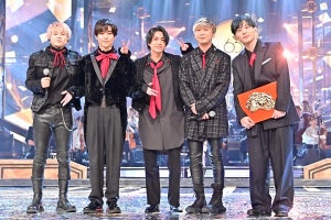 Da-iCE、『レコ大』大賞受賞でファンに感謝「6面の皆さんと一緒に獲った賞」